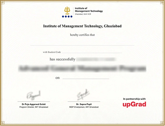 IMT CDL Sample Degree